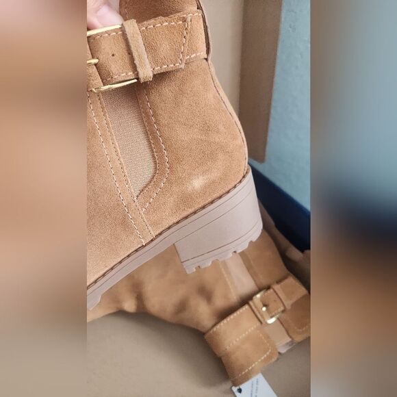 New! Cole Haan Catherine Bootie - Golden Honey Size 7 - Picture 7 of 7